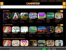 Tablet Screenshot of gamemeteor.com